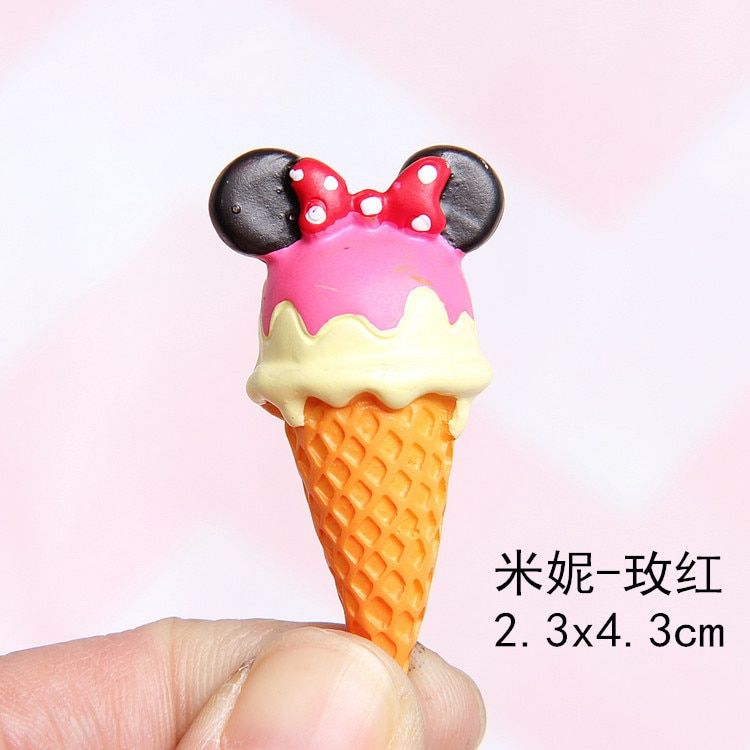 Breloques De Crme Glace En Forme De Souris Pour Enfants, B... - 5
