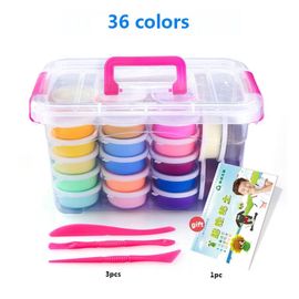 Pâte À Modeler Polymère Super Légère Et Intelligente Pour Enfant, Argile À Modeler En , À Faire Soi Même, Jouet Éducatif D'apprentissage, - 36 Couleurs