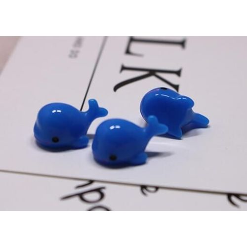 Kit De Pâte À Modeler Lizun Pour Enfants, Baleine Bleue Avec Crochet, Breloques Pour Bricolage, Remplissage Polymère, Accessoires, Jouets - 5pcs Bleu Pas De Crochet