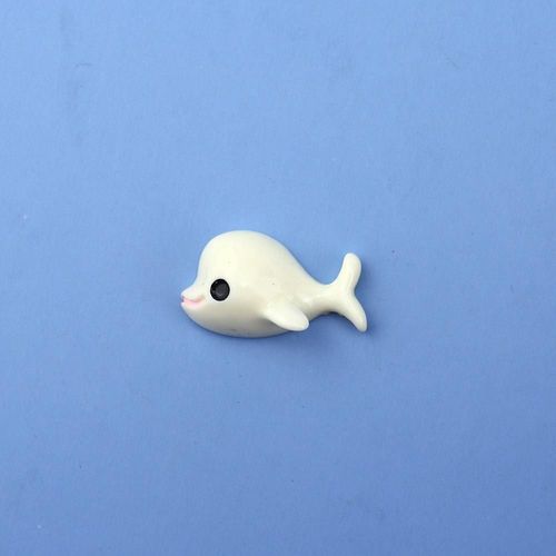 Kit De Pâte À Modeler Lizun Pour Enfants, Baleine Bleue Avec Crochet, Breloques Pour Bricolage, Remplissage Polymère, Accessoires, Jouets - 5pcs Blanc No Hook