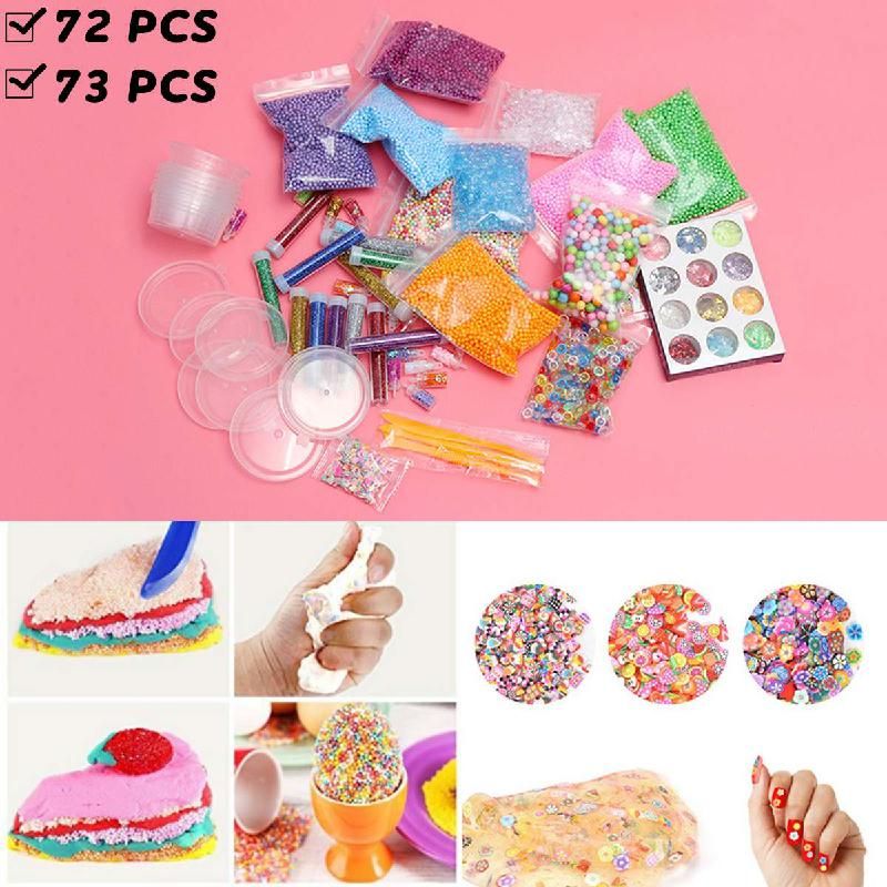 Kit De Fabrication De Boules Slime, 72/73 Paquets, Fournitur... - 4