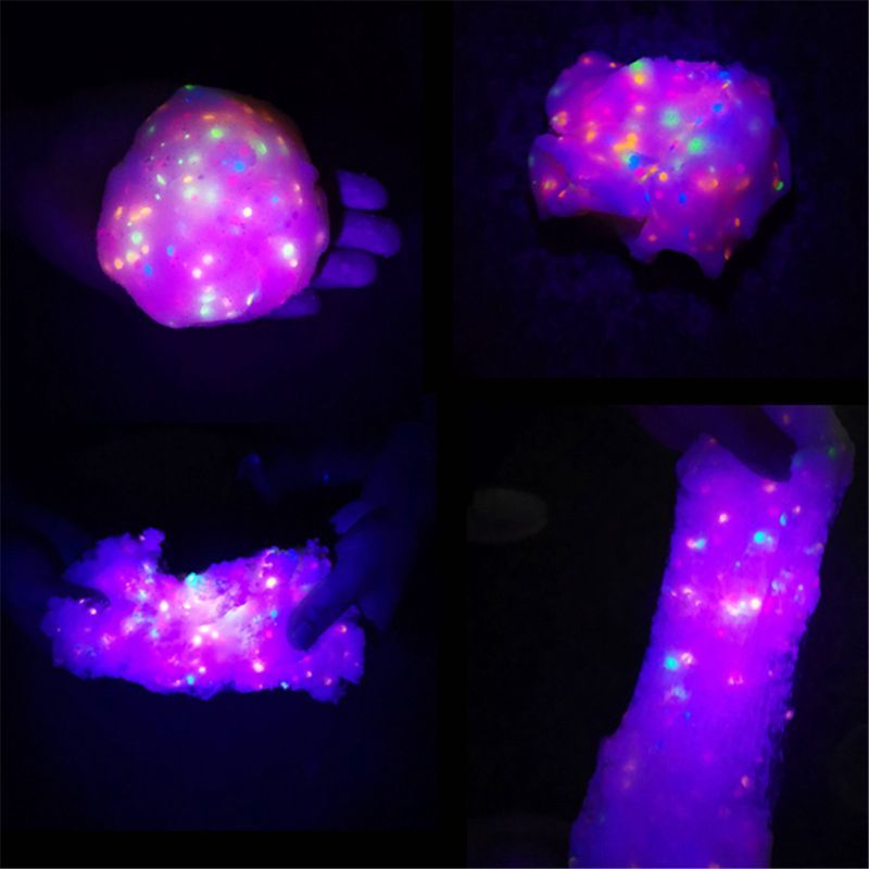 Mousse Moelleuse Slime En Argile, toiles Qui Brillent Dans ... - 3