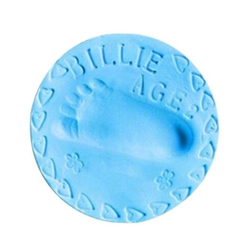 Pâte À Modeler Visqueuse Douce Pour Bébé, Jouets En Argile Légère À Séchage À L'air, Kit D'empreinte En Plasticine Polymère Bricolage - Bleu
