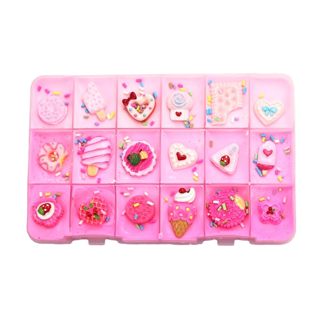 12 Couleur Kit De Bricolage Bouffe Slime Fruits Beurre Slim...