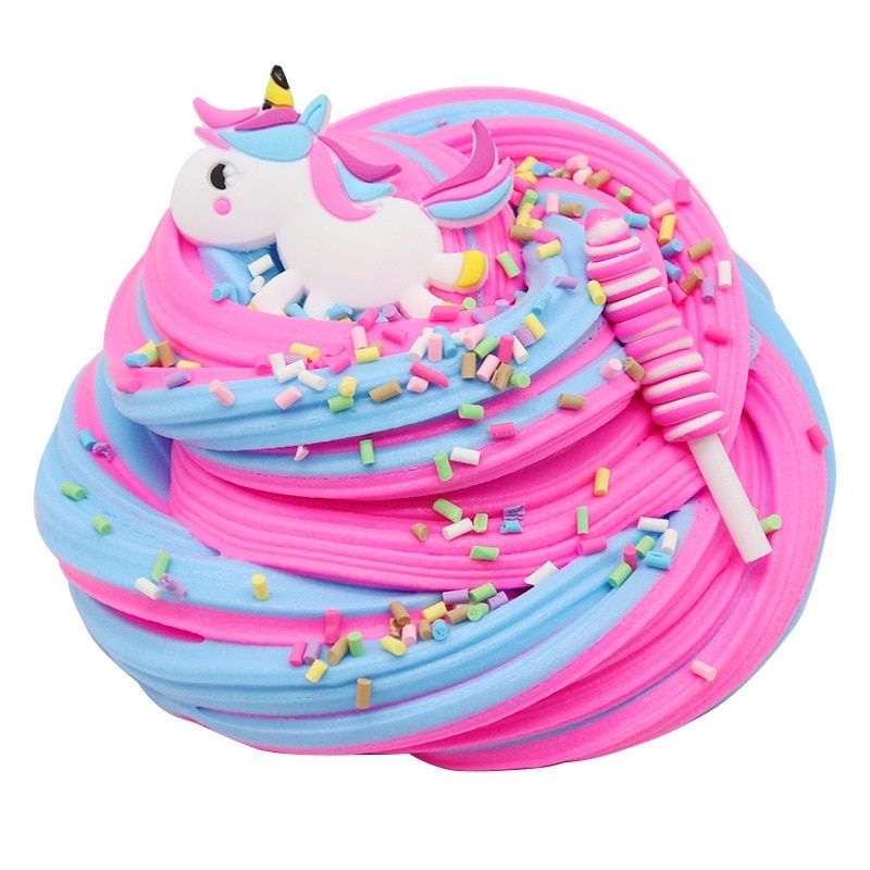 Colle Visqueuse Licorne De Couleur 60ml, Fournitures De Pte... - 2