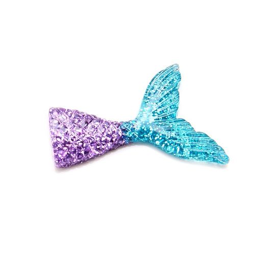 Breloques En Queue De Sirène Pour Bricolage, Accessoires De Remplissage Polymère, Jouets Lizun, Kit De Pâte À Modeler Pour Enfant - Queue De Poisson E