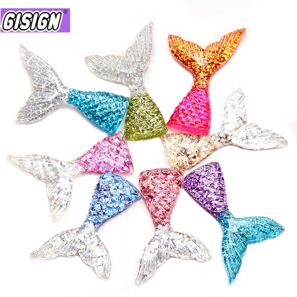 Breloques En Queue De Sirne Pour Bricolage, Accessoires De ... - 2