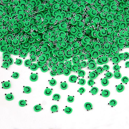 Pâte À Modeler Visqueuse Kawaii, 10g, Additifs Pour Pâte Polymère, Arroseur De Dessin Animé, Accessoires De Décoration Pour Bricolage - Grenouille 10g
