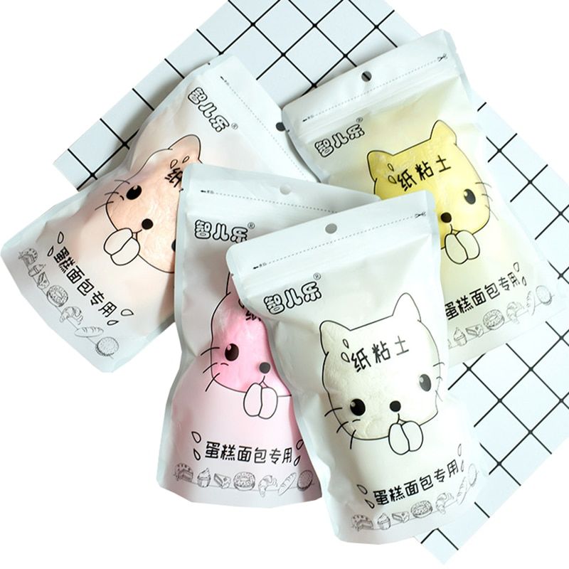 100 G/Sac De Chat De Dessin Anim Papier Polymre Argile Pt... - 5