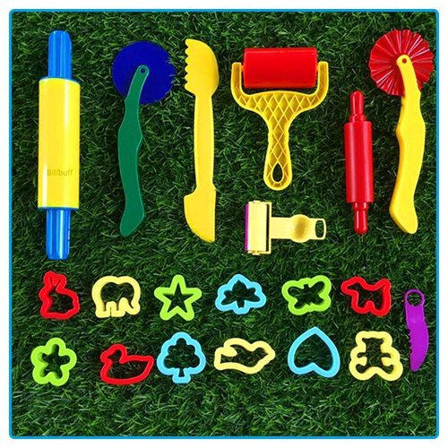 Kit De Pâte À Modeler Pour Enfants, Accessoires De Bricolage, Jeu De Pâte À Modeler, Dinosaure En Plasticine, Modèle Numérique, Argile Molle, Ensemble De Coupe, Jouet, Cadeau - Enfants Jouets G