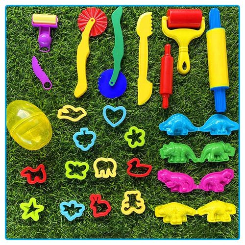 Kit De Pâte À Modeler Pour Enfants, Accessoires De Bricolage, Jeu De Pâte À Modeler, Dinosaure En Plasticine, Modèle Numérique, Argile Molle, Ensemble De Coupe, Jouet, Cadeau - Enfants Jouets K