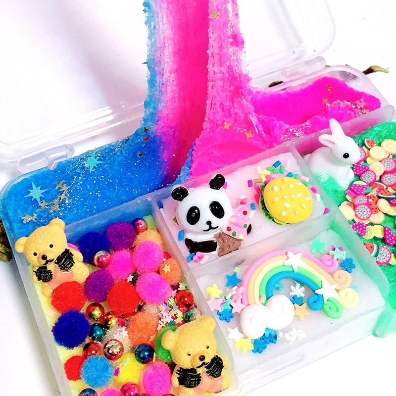 Nuage Mixte Color Neige Slime Squishy Anti-Stress Pour Enfa... - 2