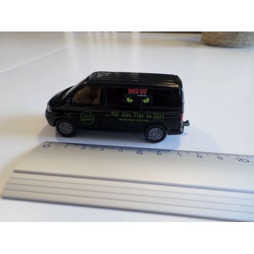 Volkswagen Fourgonnette Modele Race Cat Noir-Siku