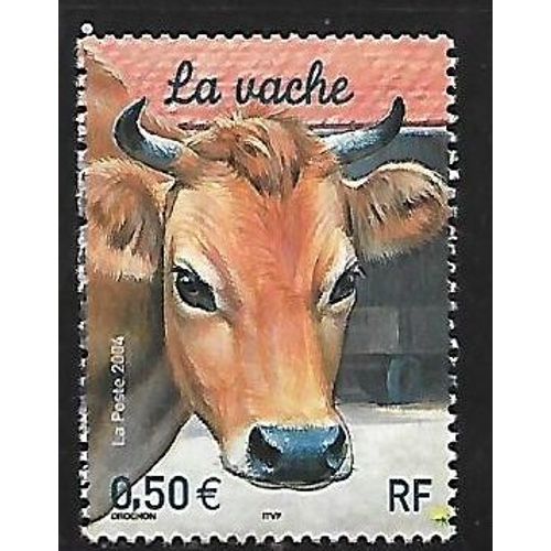 Timbre France 2004 Neuf** 3664 "Nature De France" - La Vache