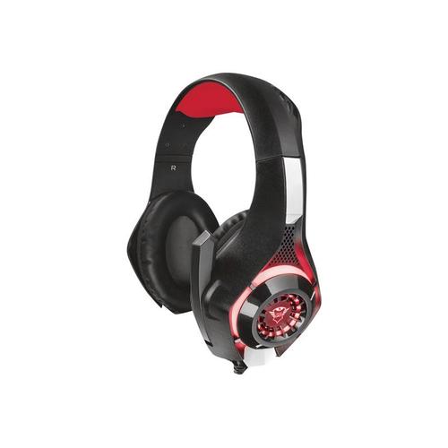 Trust GXT 313 Illuminated Gaming Headset - Micro-casque - circum-aural - filaire - jack 3,5mm