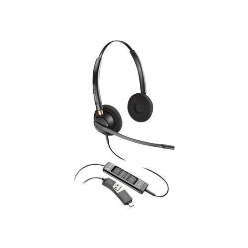 Poly EncorePro 525 - Micro-casque - sur-oreille - filaire - USB-A, USB-C