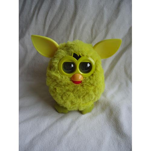 Furby Jaune En Peluche Vintage Interactif 16 Cm Hasbro 2012