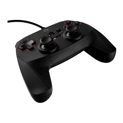 Manette Trust Gxt 540 Filaire Noir Trust Pour Pc, Sony Playstation 3