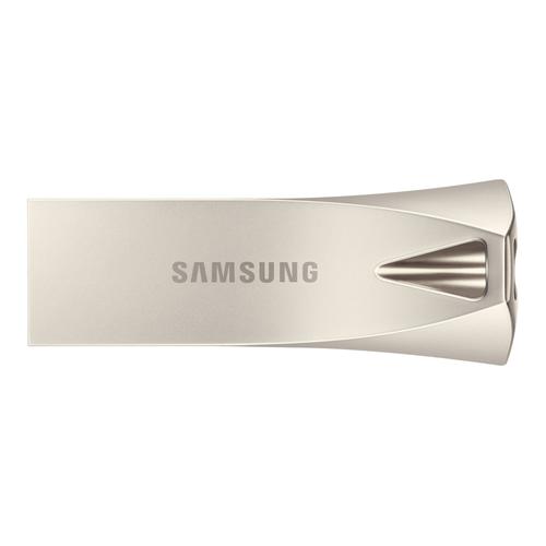 Samsung BAR Plus MUF-256BE3 - Clé USB - 256 Go - USB 3.1 Gen 1 - champagne d'argent