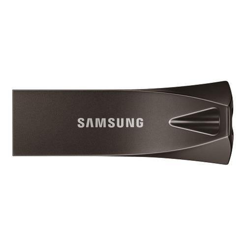 Samsung BAR Plus MUF-64BE4 - Clé USB - 64 Go - USB 3.1 Gen 1 - gris titan