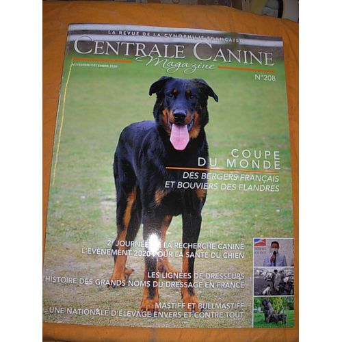 Centrale Canine Magazine (Coupe Du Monde Des Bergers Français Et Bouviers Des Flandres)