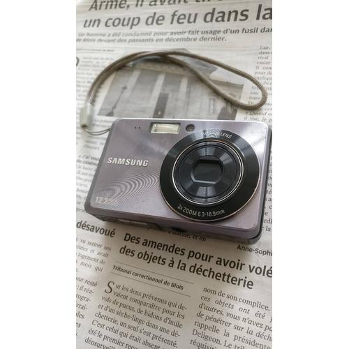 Appareil photo Compact Samsung ES60 Gris compact - 12.2 MP - 3x zoom optique - gris