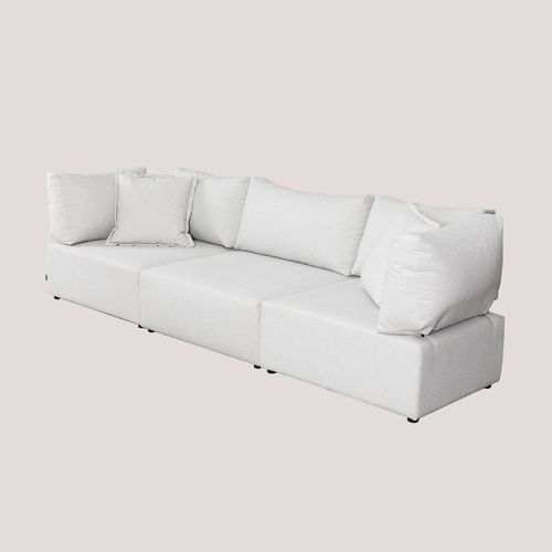Canapé Modulable 3 Pièces Avec 2 Fauteuils D'angle Kata
