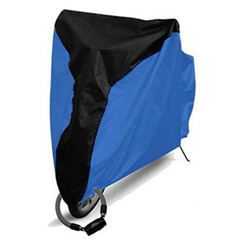 S 140-160cm - Funda Protectora Impermeable Para Bicicleta De Montaña,Protección Contra La Lluvia Y El Polvo, Color Plata O Negro - Bleu