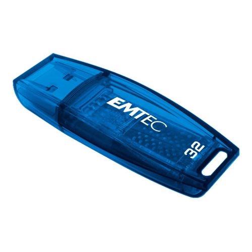 Clé USB 2.0 EMTEC C410 Color Mix 32 Go Bleu
