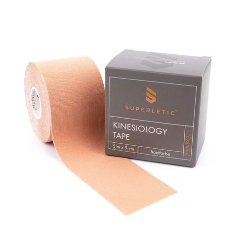 Bande De Kinésiologie - Capital Sports Superletic® Kinésiologie Tape Essential - Sans Latex - [5m X 5cm] - Couleur Chair