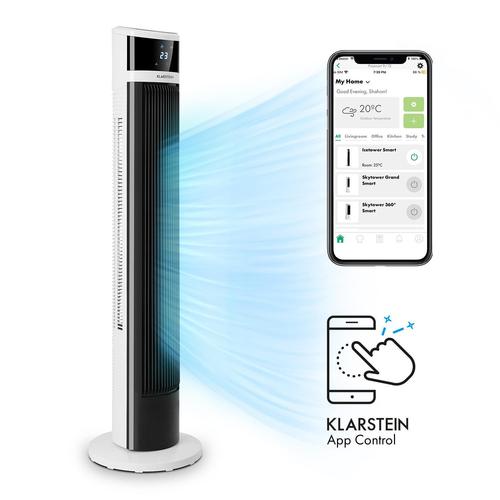 Ventilateur Colonne Connecté 45w Klarstein Icetower Smart - Contrôle Par App Ou Wifi