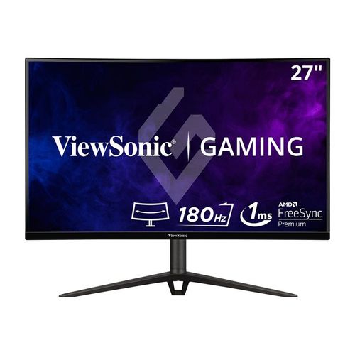 ViewSonic OMNI VX2718-2KPC-MHD - Écran LED - jeux - incurvé - 27" - 2560 x 1440 QHD @ 165 Hz - VA - 250 cd/m² - 4000:1 - 1 ms - 2xHDMI, DisplayPort - haut-parleurs