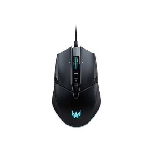 Acer Predator Cestus 335 (PMW120) - Souris - ergonomique - optique - 10 boutons - filaire - USB 2.0 - noir - Pour la vente au détail