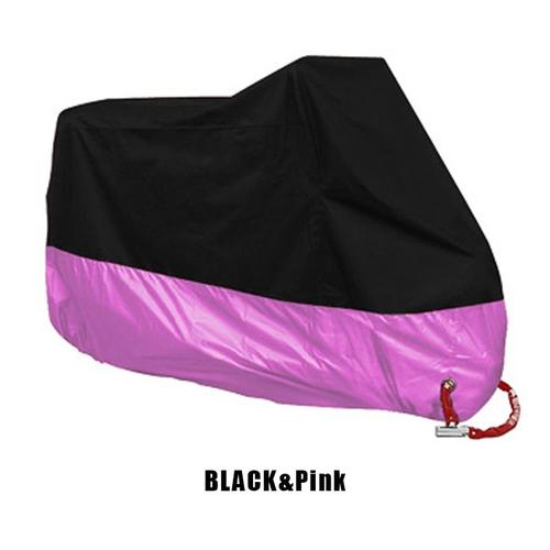 4xl - De La Motocicleta Resistente Al Agua Cubierta A Prueba De Polvo Uv Protector Scooter Cubierta Toda La Temporada Caso Al Aire Libre Motocicleta Lluvia A Prueba De Polvo De La Cubierta - Rose Noir