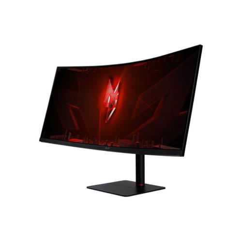 Acer Nitro XV345CUR V3bmiphuzx - XV5 Series - écran LED - jeux - incurvé - 34" - 3440 x 1440 UWQHD @ 180 Hz - VA - 300 cd/m² - 4000:1 - HDR10 - 0.5 ms - HDMI, DisplayPort, USB-C - haut-parleurs -...