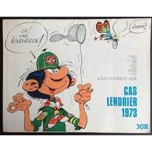 Calendrier F S C 1973 - Fédération Des Scouts Catholiques.