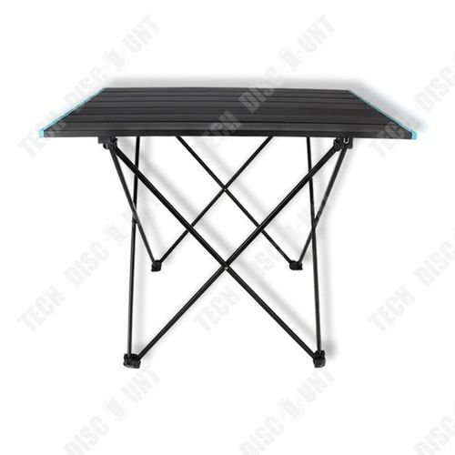 Td® Table Pliante De Groupe Rapide En Alliage D'aluminium Extérieur Camping Pique-Nique Table Pliante Portable Table De Barbecue