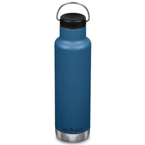 Gourde Inox Isotherme 592 Ml Bouchon Loop Real Teal - Klean Kanteen