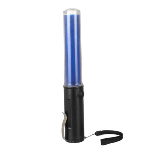 Lampe De Poche Avertisseur Bâton LED Trafic Bâton Lumière Mode 26cm Bleu
