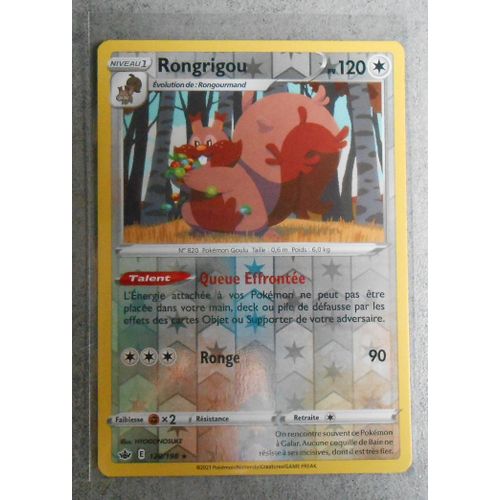 Rongrigou Reverse 128/198 - Eb6 - Règne De Glace - Vf