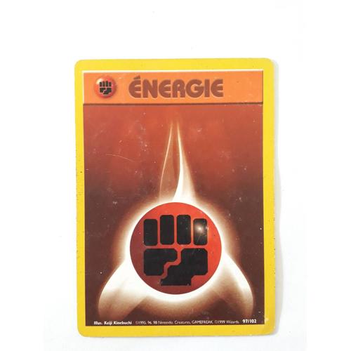 Carte Energie Combat 97/102 Set De Base Fr