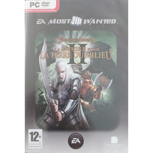 Jeu Pc - Le Seigneur Des Anneaux Ii : La Bataille Pour La Terre Du Milieu "Ea Most Wanted"