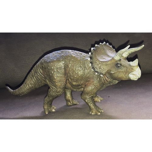 Dinosaure - Triceratops 8 X11 X 23 Cm - Papo