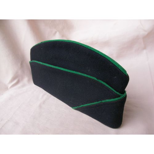 Ww2/Postwar France Calot Francais Années 50 Bleu Liseret Vert