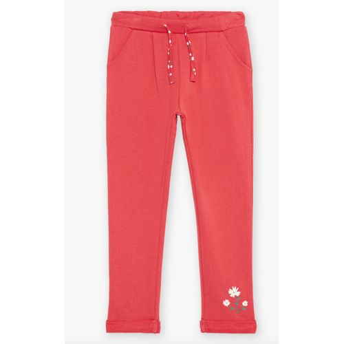 Jogging Rouge À Fleur (Sergent Major)