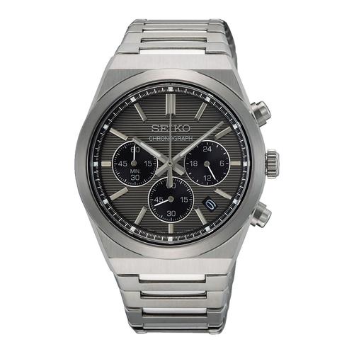 Montre Seiko Classque Chrono Fond Anthracite