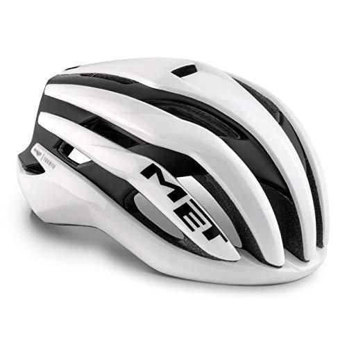 Met-Rx Casque Junior Fahrradhelm Trenta Mips, Weiß Schwarz, M, 570018