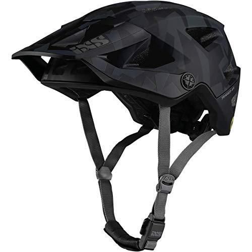 Ixs Casque Junior Trigger Am Mips Casque Vtt/Ebike/Cycle Adulte Unisexe, Camo Black, Medium