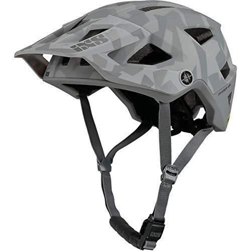 Ixs Casque Junior Trigger Am Mips Casque Vtt/Ebike/Cycle Adulte Unisexe, Camo Grey, Small