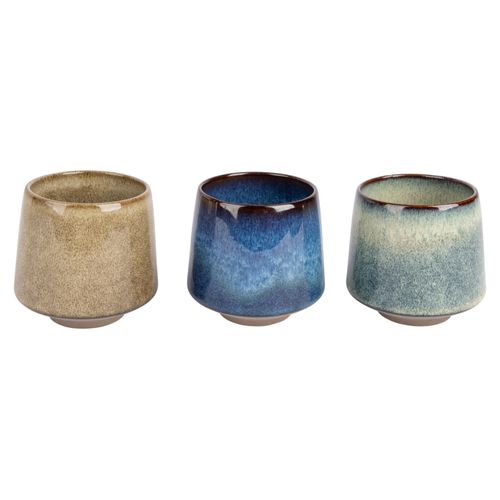 Lot De 3 Tasses En Céramique, Assortis, 24 Cl